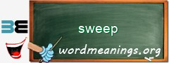 WordMeaning blackboard for sweep
